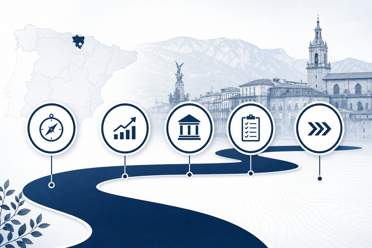 Roadmap visual para orientarte sobre por dónde empezar al emprender